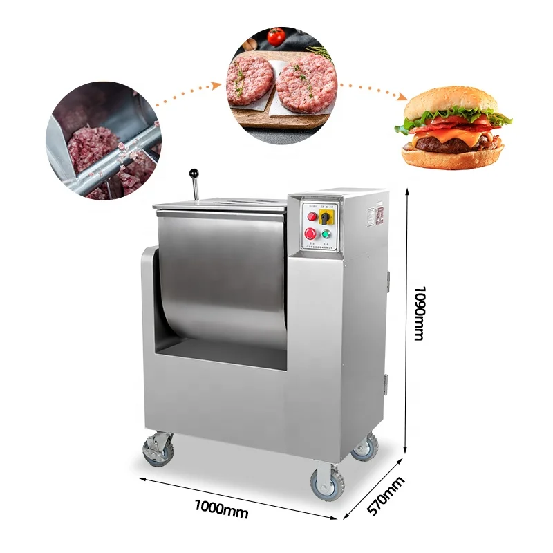 Henglian Brand New Industrial Sausage Filling Meat Mixer Machine for Restaurant and Hotel Use