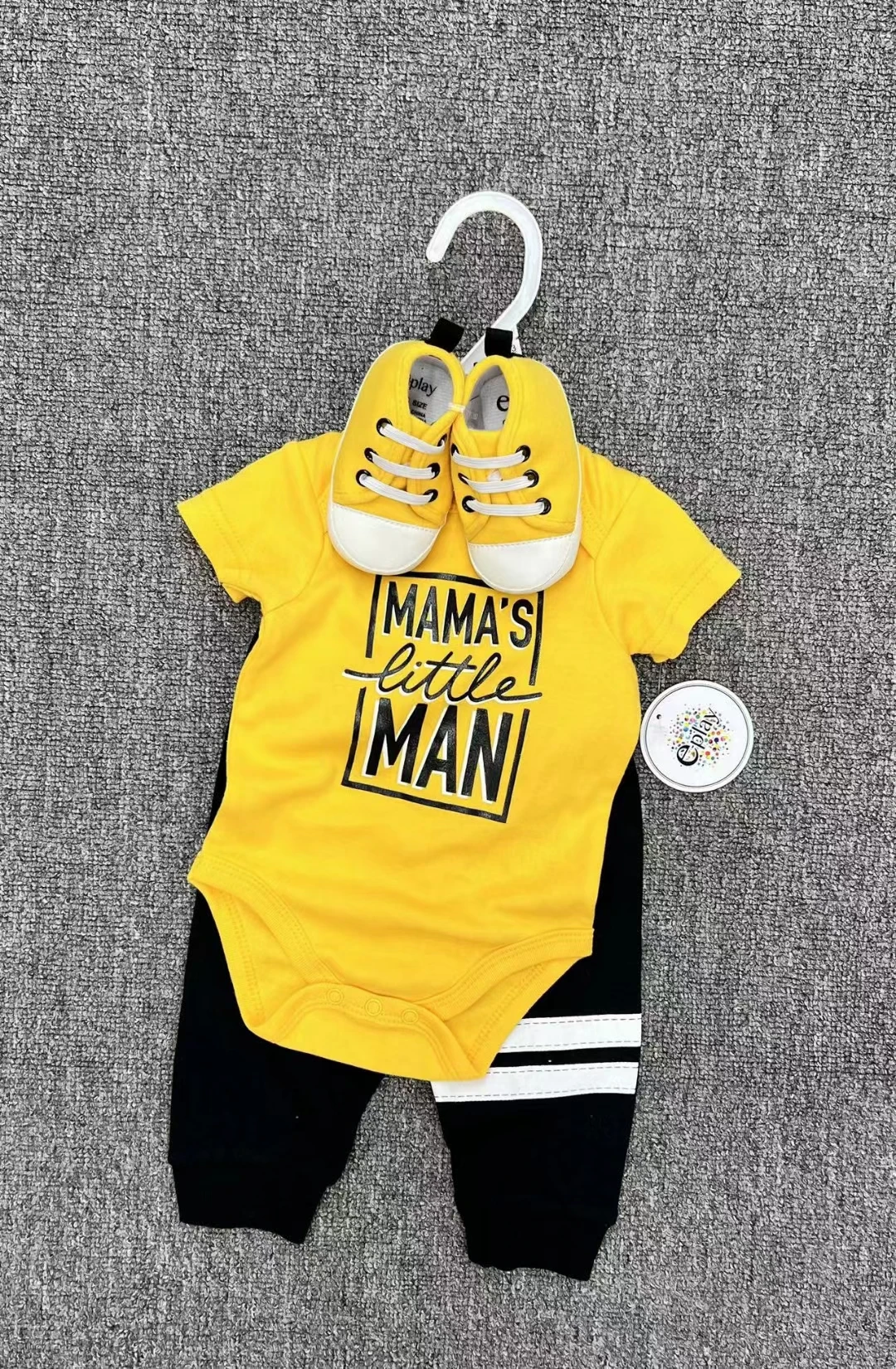 Soft Cotton Clothes Newborn Jumpsuits Wholesale Baby Romper Short Sleeve Bodysuits Cheap Price Toddlers Baby 3pcs Set Summer