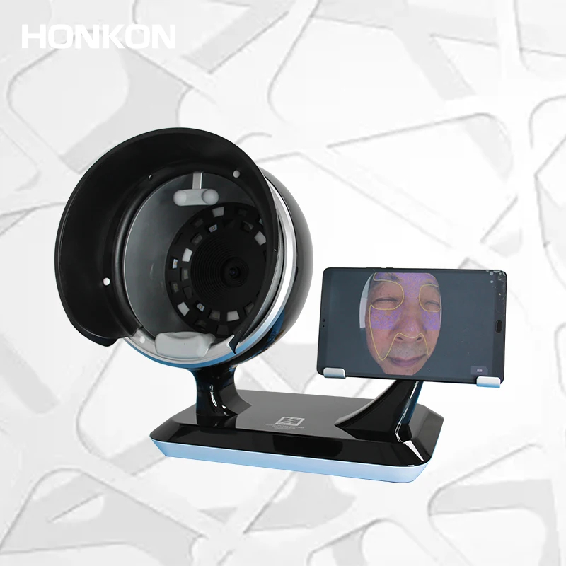 sc192 taiwan professional 4d  machine 520 facial handheld  blue electric observ metis original ipad system djm skin analyzer