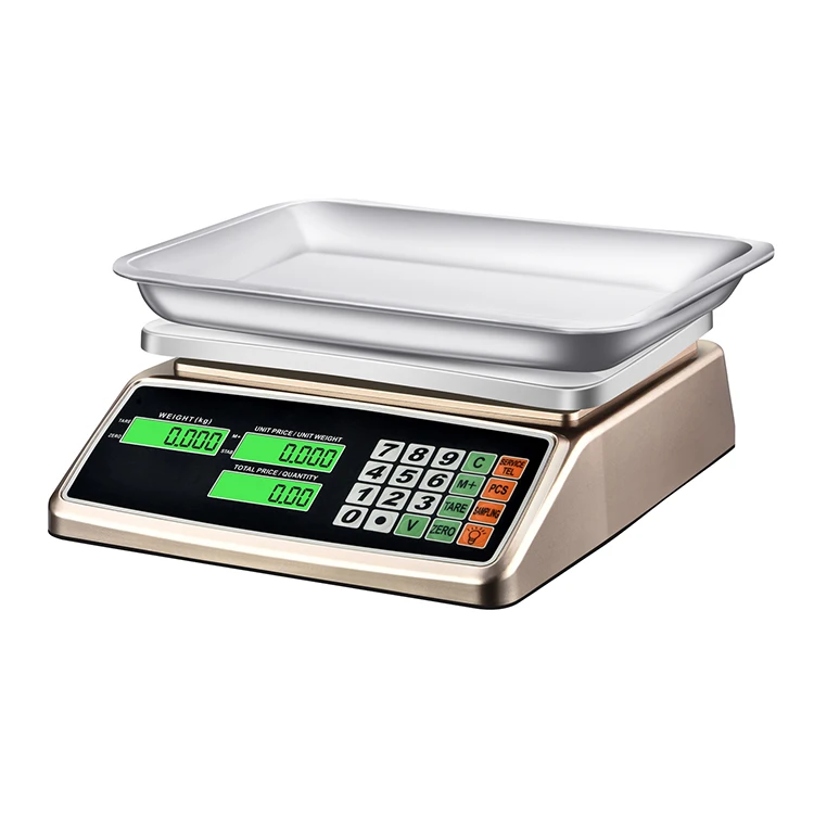  Commercial Digital Weighing Computing Fruits Electronic