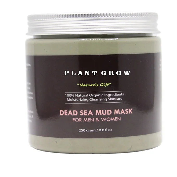 100% Natural   Customization For MEN Deep Skin Cleanser, whitening, Blackhead removing  Dead sea mud mask