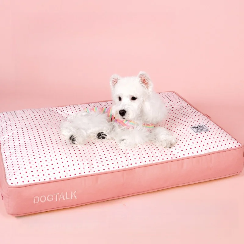 Custom Order For Dog Bedhigh Rebound Pp Cotton Color Fabric Can Be Customized Removable Cover Pet Cushion Cat Mat