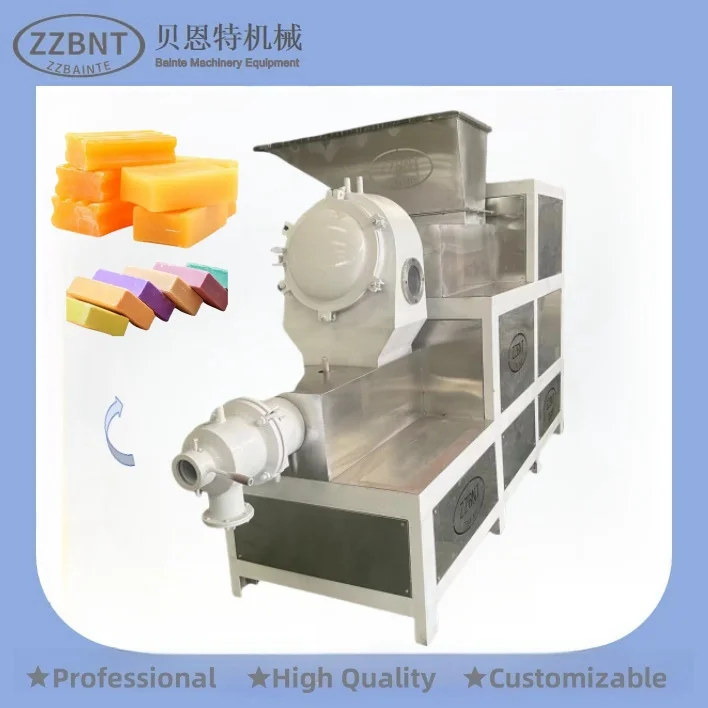 ZZBNT Chemical Equipment Small Beauty Soap Making Line Shampoo Tank Soap Mixer/Plodder Production Line Soap Making Machine