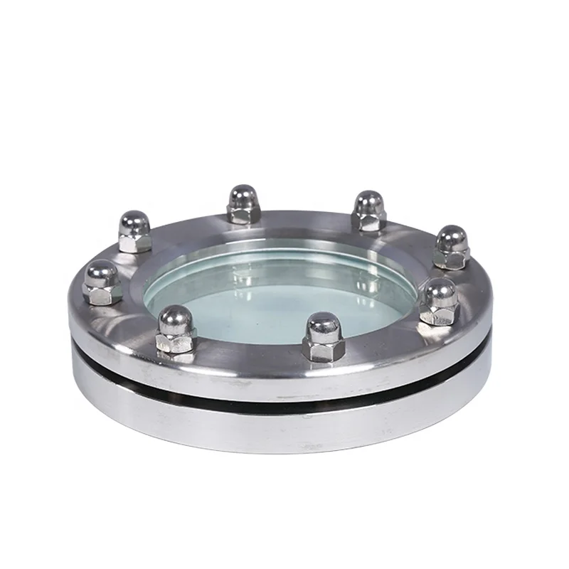 high temperature welded flange sight glass