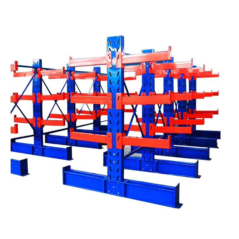 Customized heavy duty industrial racking cantilever pipe rack for warehouse