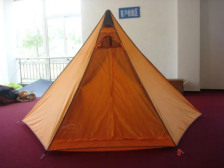 Custom Printed Top Brands Seam Tape Heavy Duty Pagoda Tent Double Wall Tipi Tent for Outdoor Recreational Activity
