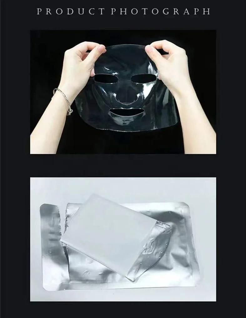 Wholesale factory price stylish sublimation blank crystal skincare ice automatic invisible face mask light with valve strap