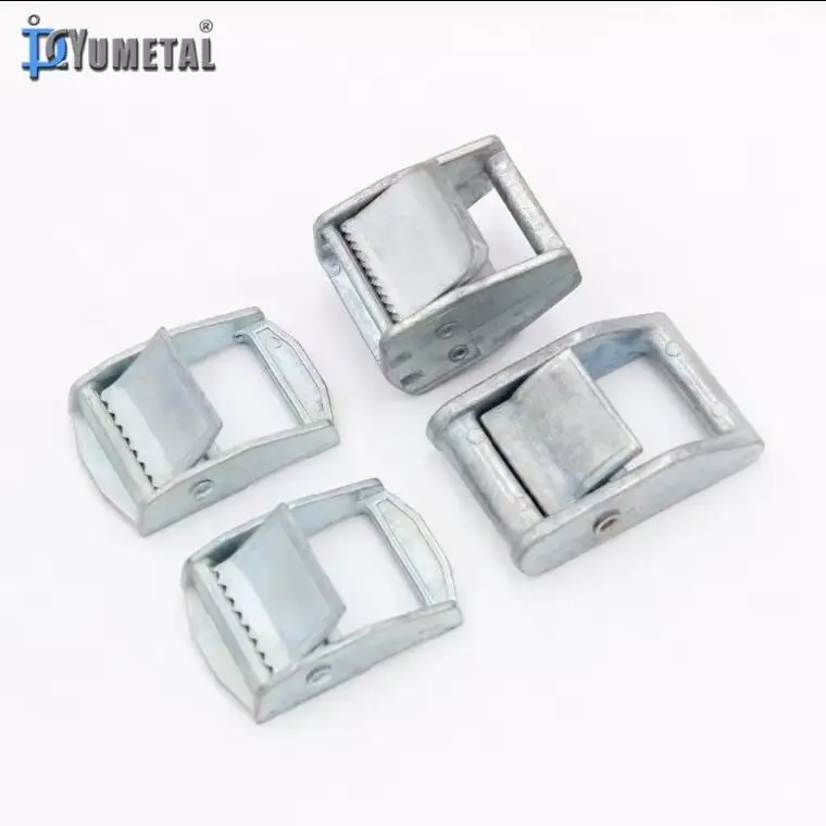 Black Cam Buckle Zinc Alloy Ratchet Tie Down Lashing Strap Buckle for Webbing Belt