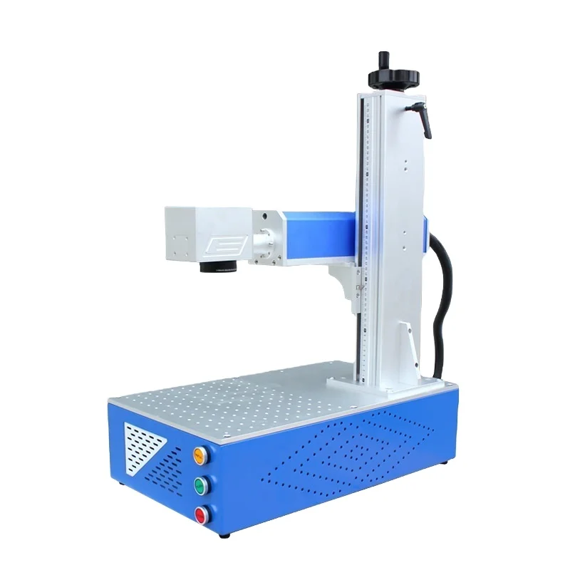 desktop 50w fiber laser marking machine 20w 30w 50w metal laser marker for aluminum/stainless steel