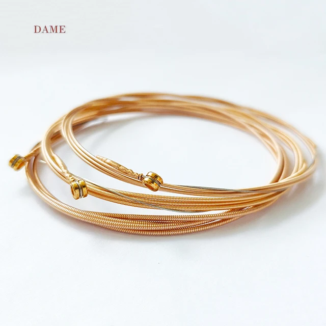 1253 струны с покрытием для акустической гитары хорошего качества