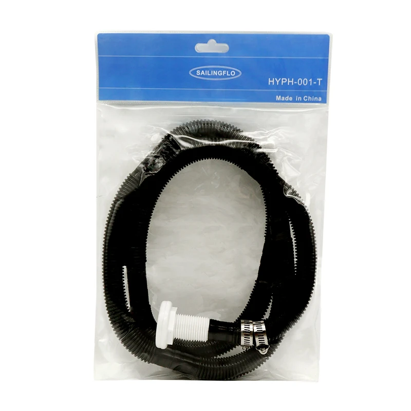 SAILINGFLO HYPH-001-T 5Feet Plastic Bilge Pump Hose/3/4' Inch Bilge Pump Kit/Bilge Pump Hose