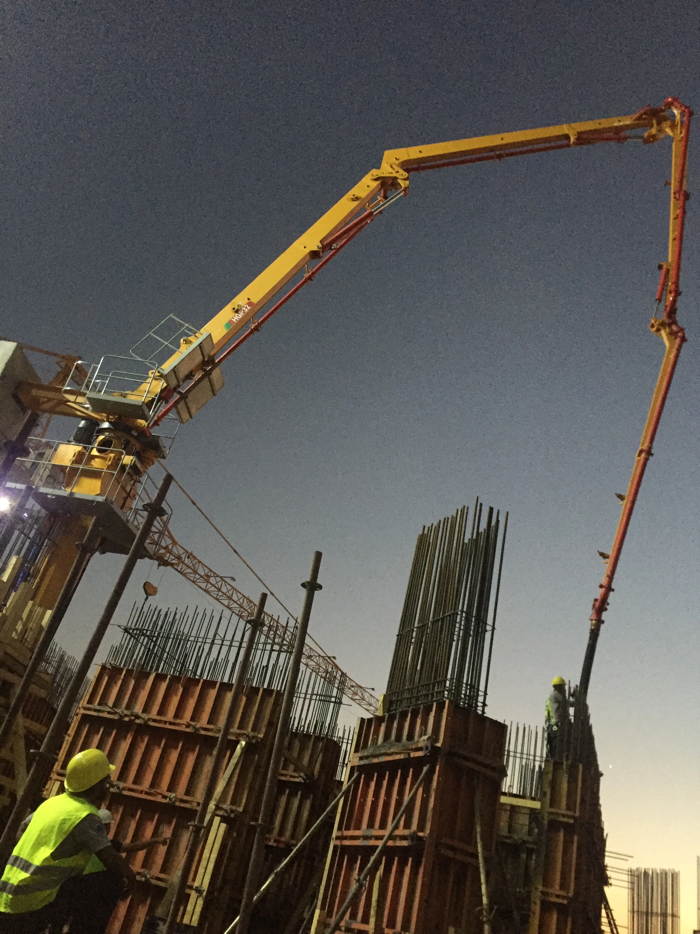 XCMG Schwing HGP32 22m Hydraulic Stationary Concrete Placer for Sale