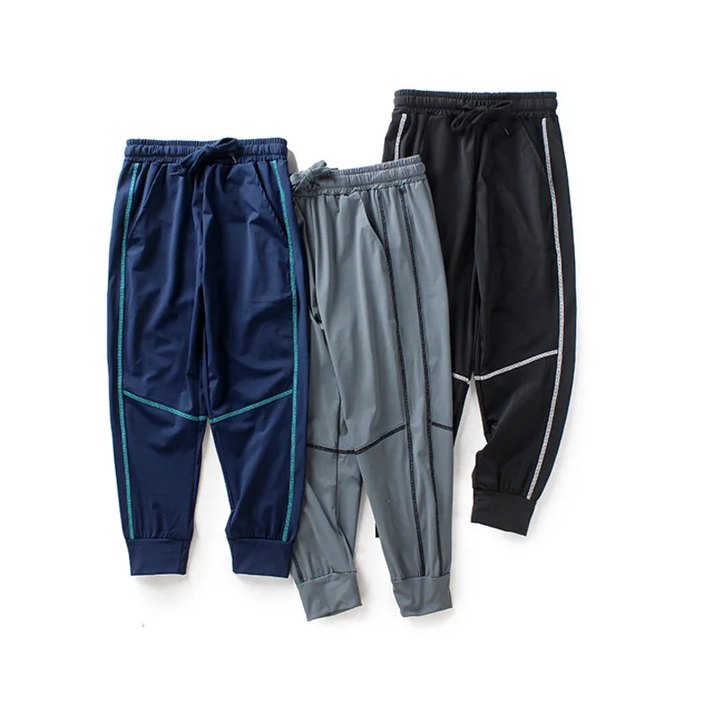 Kids Quick Dry Hiking Pants Active Athletic Pants Boys Lightweight Jogger Pants with Pockets