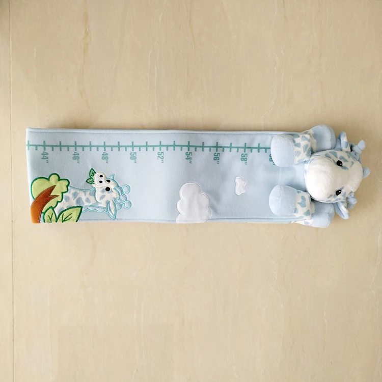 baby height measure ruler stuffed plush toy infant growth ruler height chart