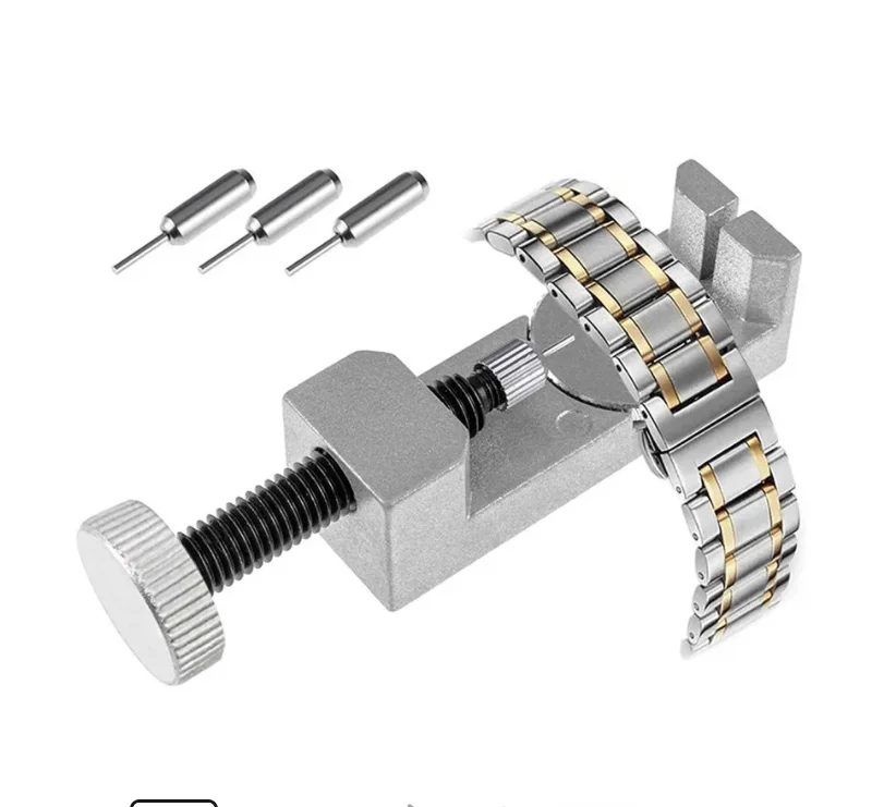 Watch Band Strap Link Pin Remover Repair Tool Kit for Watchmakers with Pack of 3 Extra Pins Replacement Remover Spring Bar Set