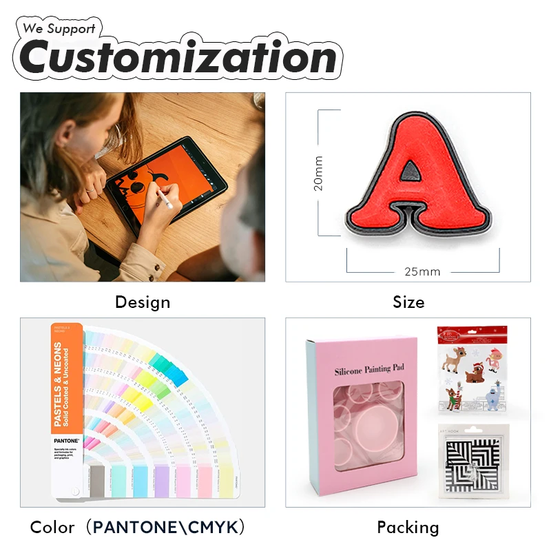 Custom Clog Pvc Shoe Decorations Wholesale Beach Clog Shoe Charms Luxury Cr Oc Charms Rubber Shoe Charm