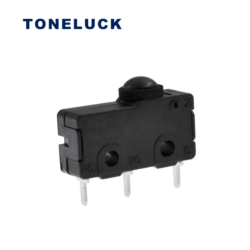 MQS-1series mushroom head microswitch 5A 30VDC 3Pin microswitch
