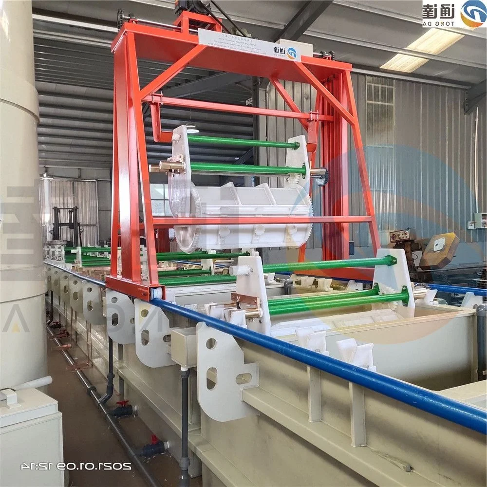  Tongda11 Factory AUTOMATIC Rack Electroplating Machine for metal Mini Plating Line
