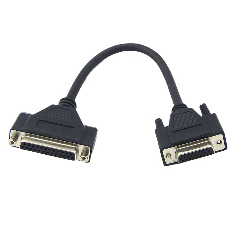 Custom DB25 Female to HDB26 Male Cable