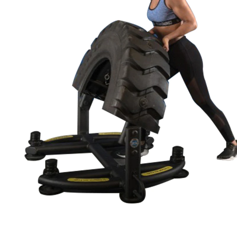 Commercial Large Half Wheel Tyres Machine Cardio Strength Gym Fitness Equipment Tire turn Training