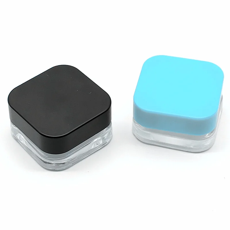 Concentrate 5ml 7ml 9ml square small cube wraps  child resistant square cbd  isolate container/jar