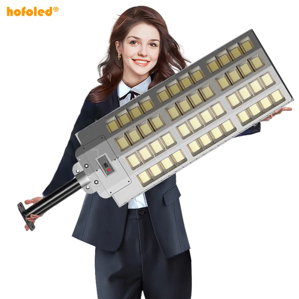 High Brightness Remote Control Led Lamp Waterproof Solar Powered Dusk to Dawn Photocel Lighting Outdoor Solar Street Light