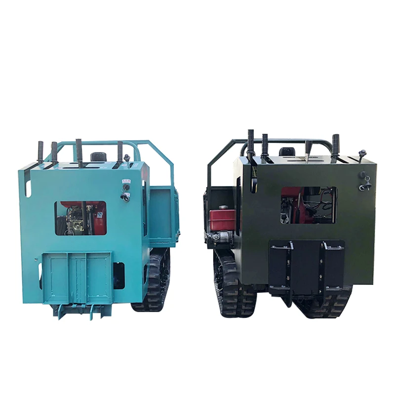 self-loading mini track dumper