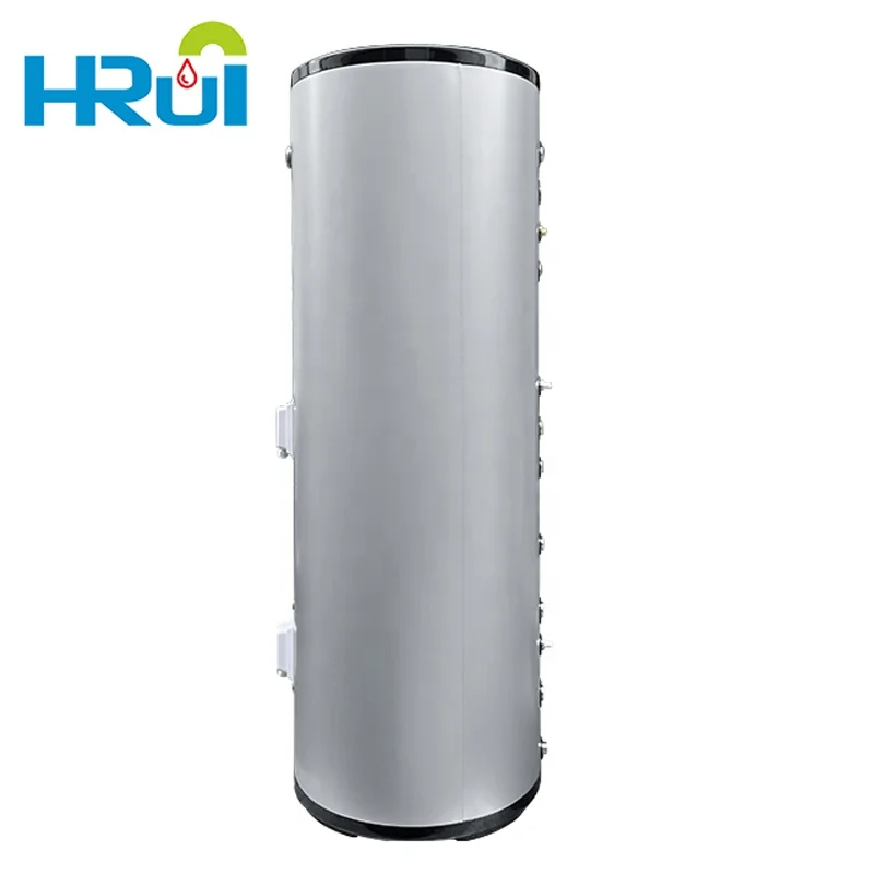 Сертифицированный завод Herui 2 в 1 комбинированный резервуар для воды 250 л + 100 Многофункциональный тепловой насос DHW и буферный