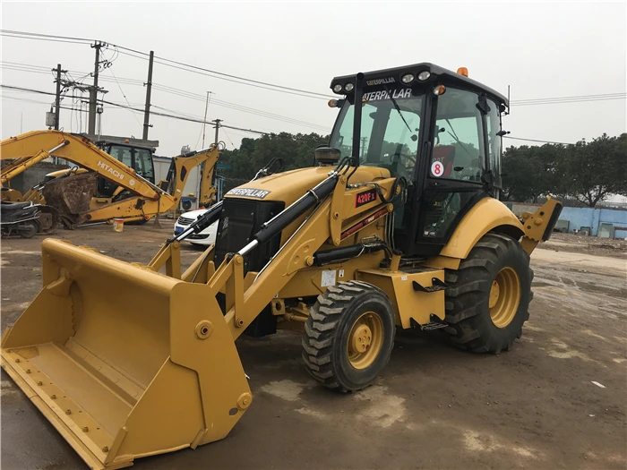 CAT420F 416B Used Medium Backhoe Loader Good Price Durable Original Caterpillar Reliable Quality