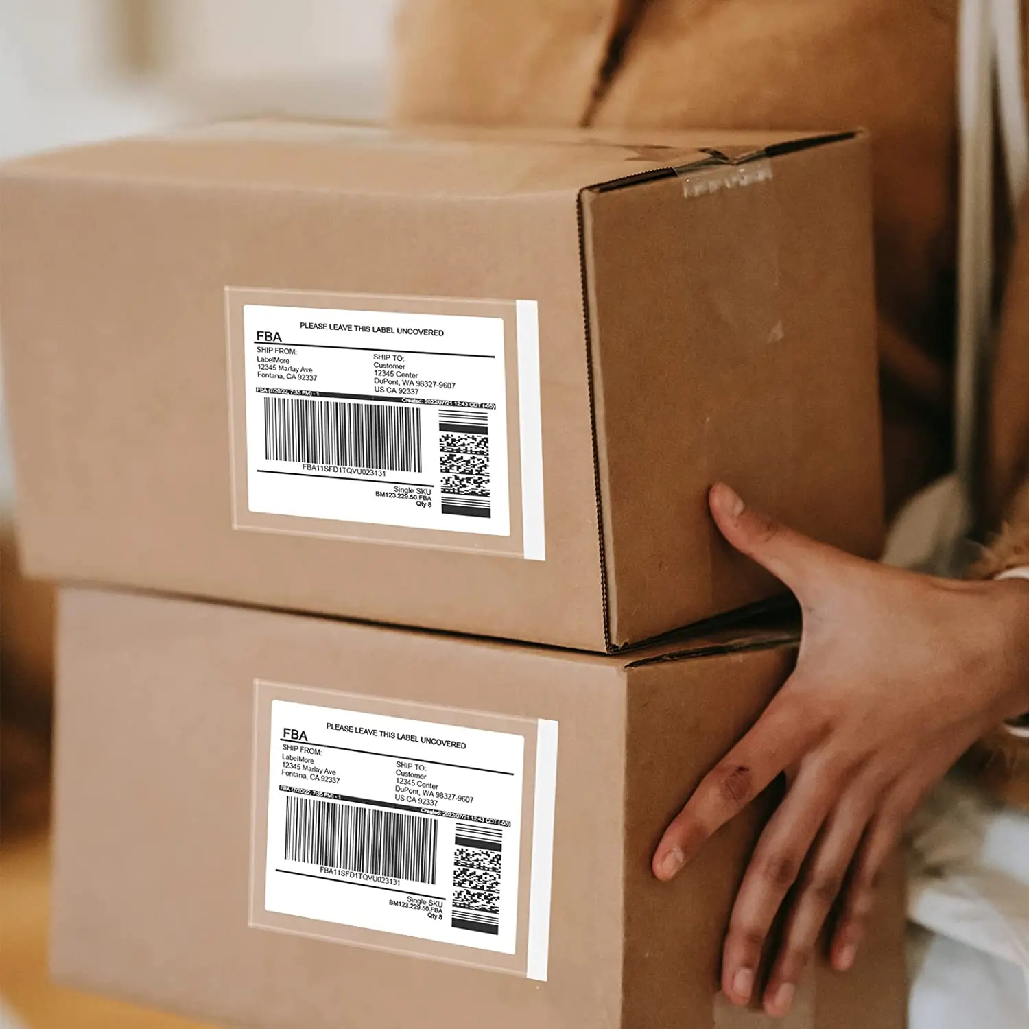 Прозрачные накладные документы с верхней загрузкой