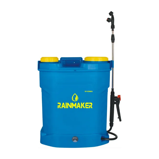 20L backpack knapsack agriculture double pump portable electric battery sprayer