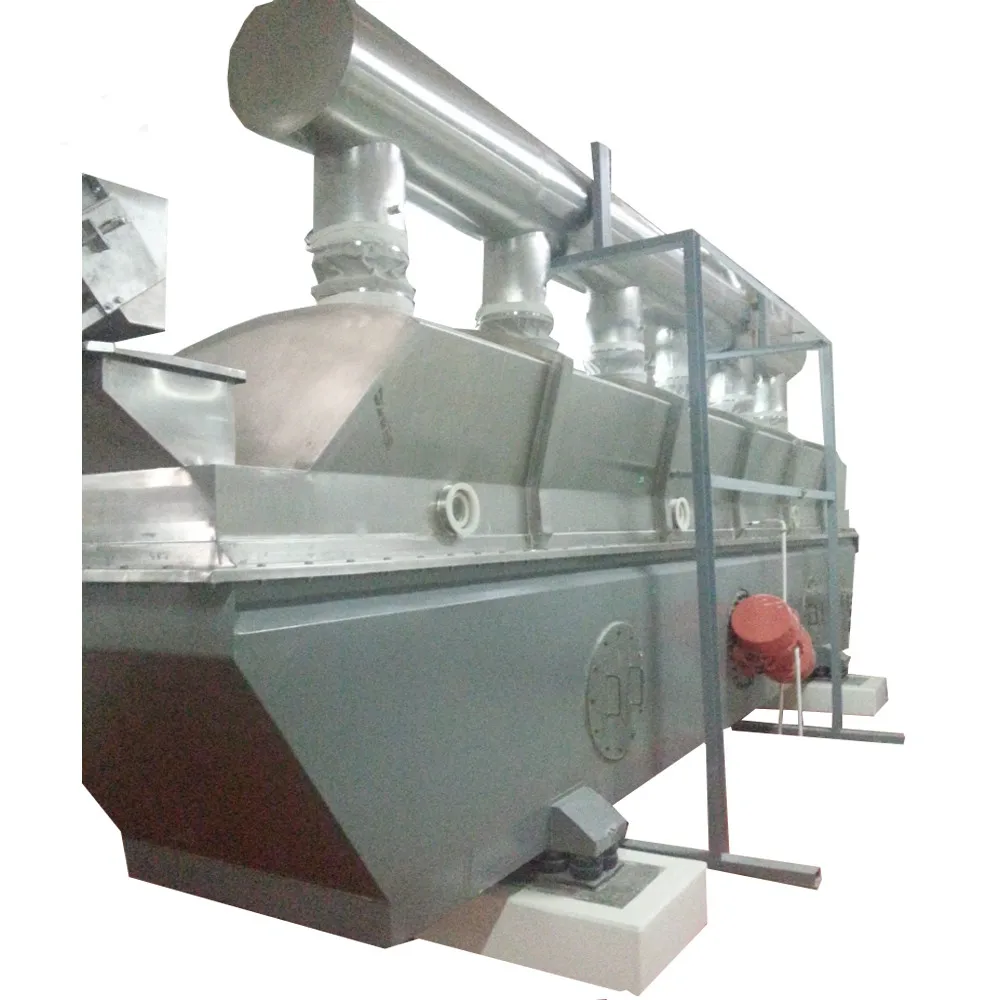 ZLG Small new lab use horizontal vibrating fluid bed dryer for salt and coconut powder
