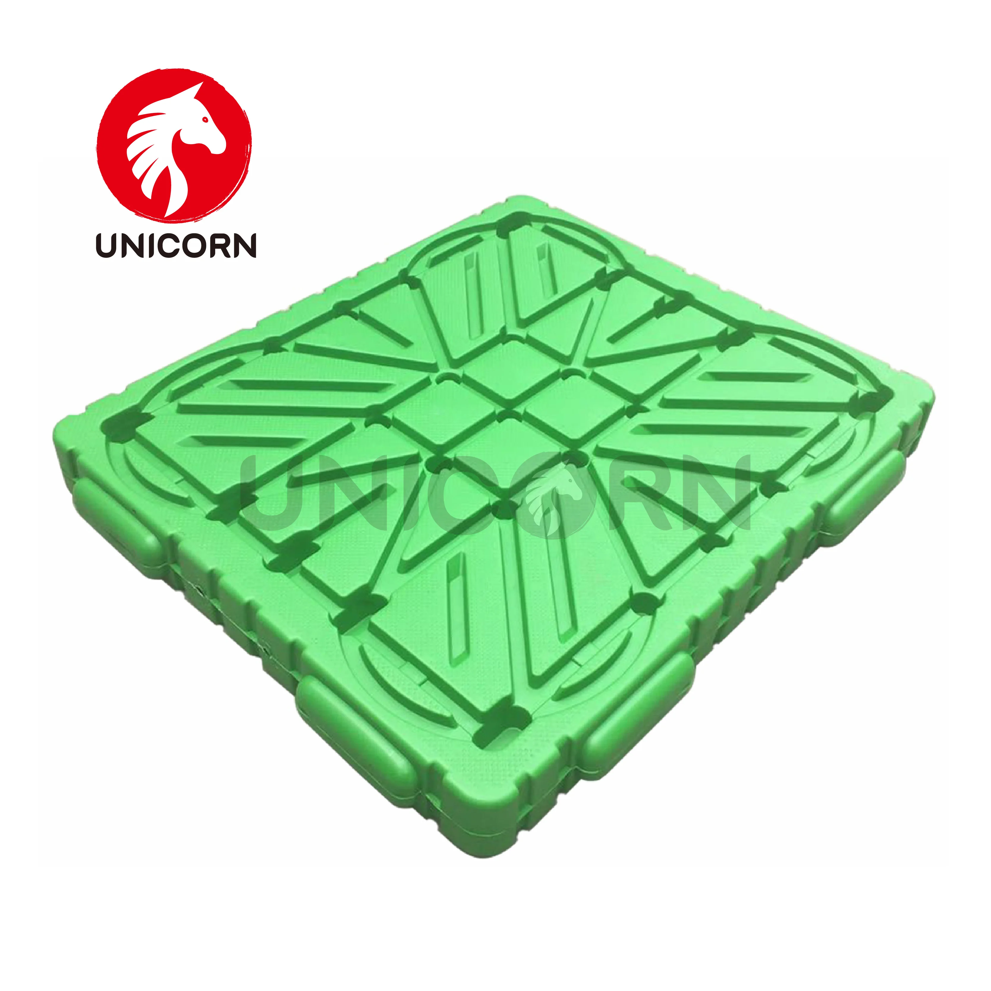  Складской Многофункциональный сверхпрочный пластиковый поддон HDPE в европейском