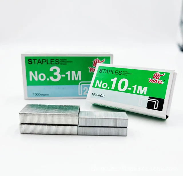 10# nails unified universal staples Small staples small color box manufacturers wholesale mini nails office school staples