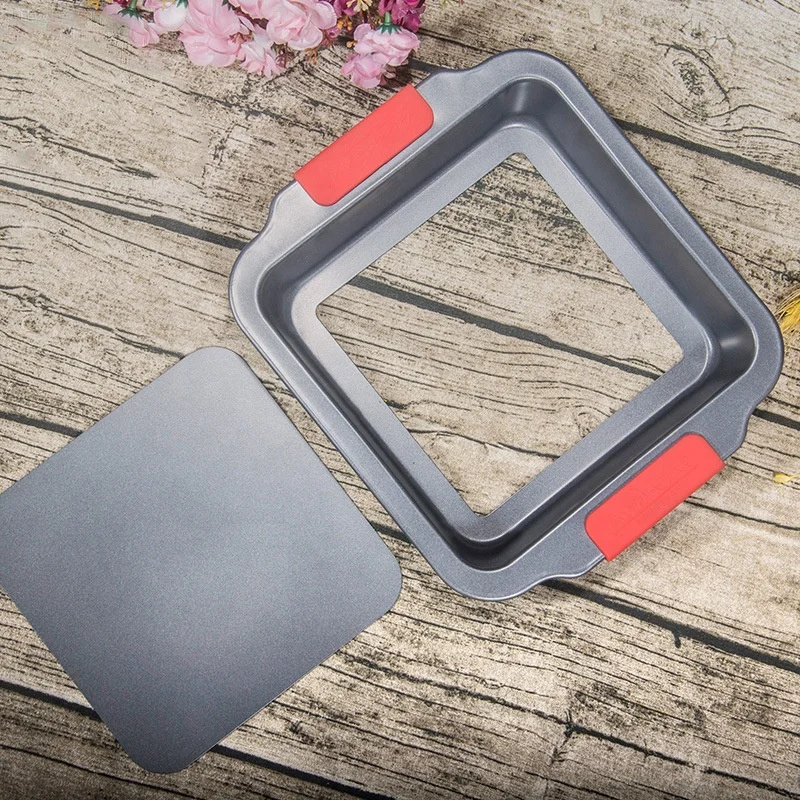 Carbon Steel Stainless Steel Aluminum Pizza Cookie Baking Pan Tray Dishes Bakeware Set Bread Mold Cake Loaf Baking Sheet Pan Set