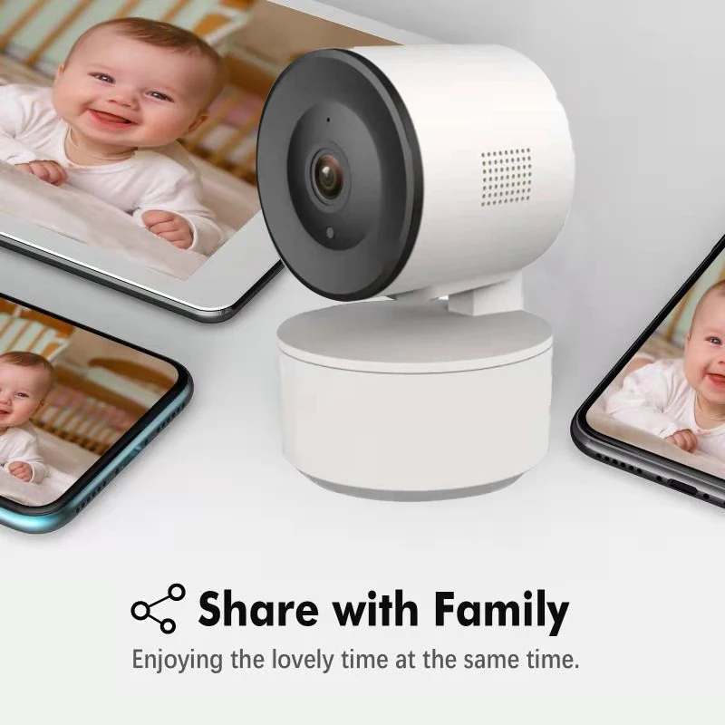 Tuya 1080P Smart Home Android USB Two Way Audio Security CCTV  Baby Monitor Night Vision Auto Tracking Wifi IP Camera