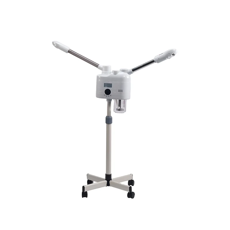 2 in1 digital  Beauty nano ionic hot and cool  steam machine vaporizer ozone facial steamer saloon equipment beauty salon