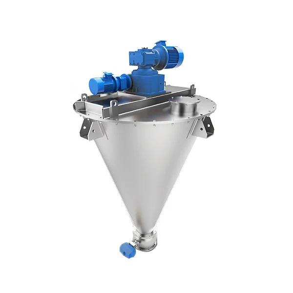 Factory Direct Sales Ribbon Mixer Electric Mixer Double Screw Conical Mixer Powder Blender