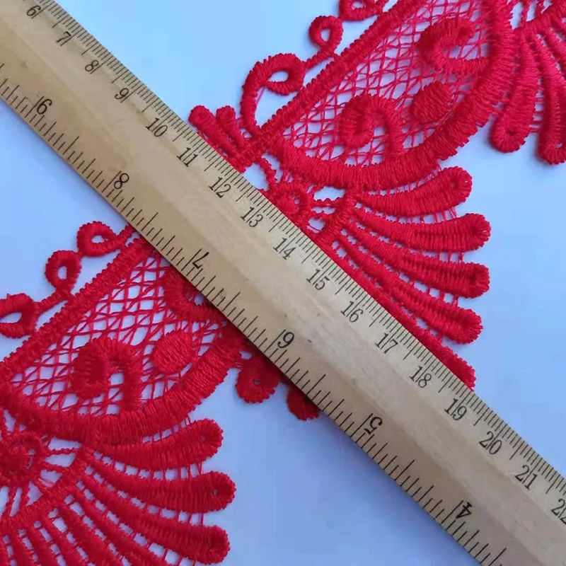 Stock Colors Embroidery Lace Trim Garment Accessories Lace Trim