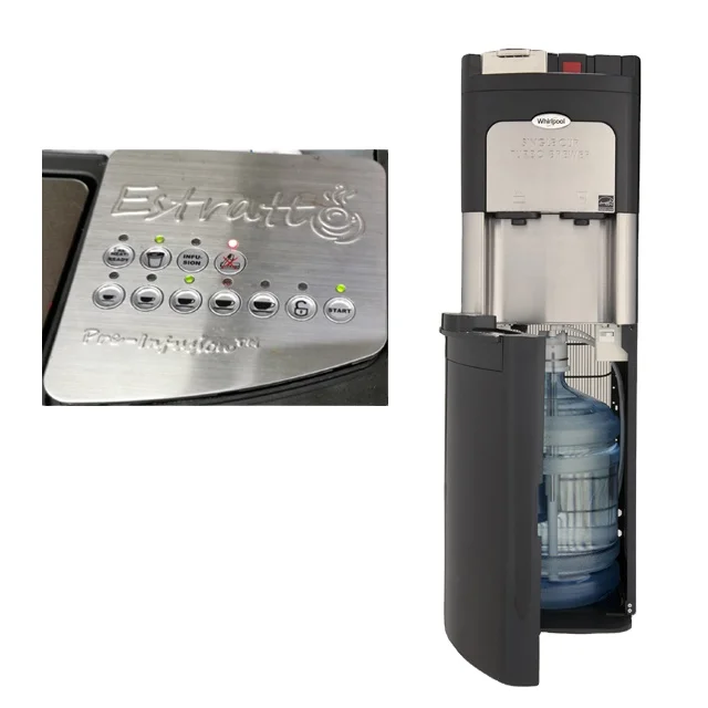 Диспенсер для воды с кофеварка Кофеварка и диспенсер со списком; Кулер