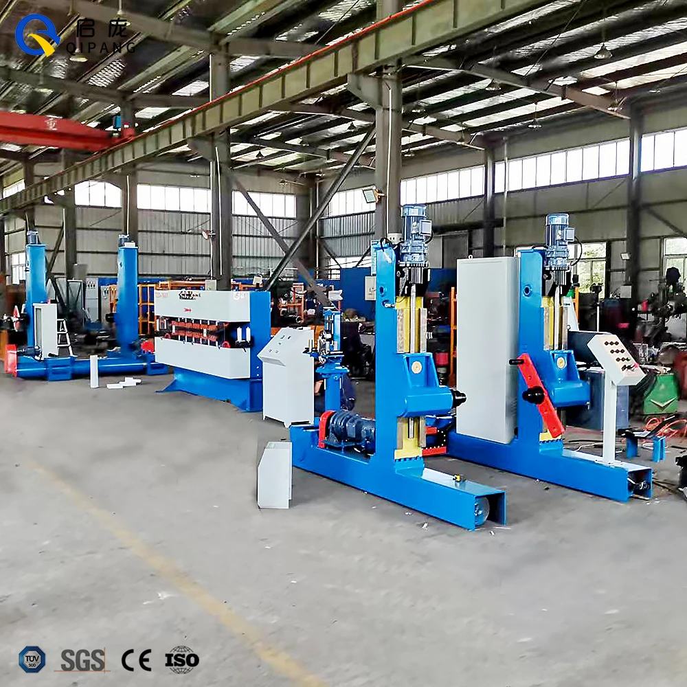QIPANG Haul off Cable Manufacturing Equipment TQD 1600 Pipe Pneumatic Crawler Traction machine with extruder wire