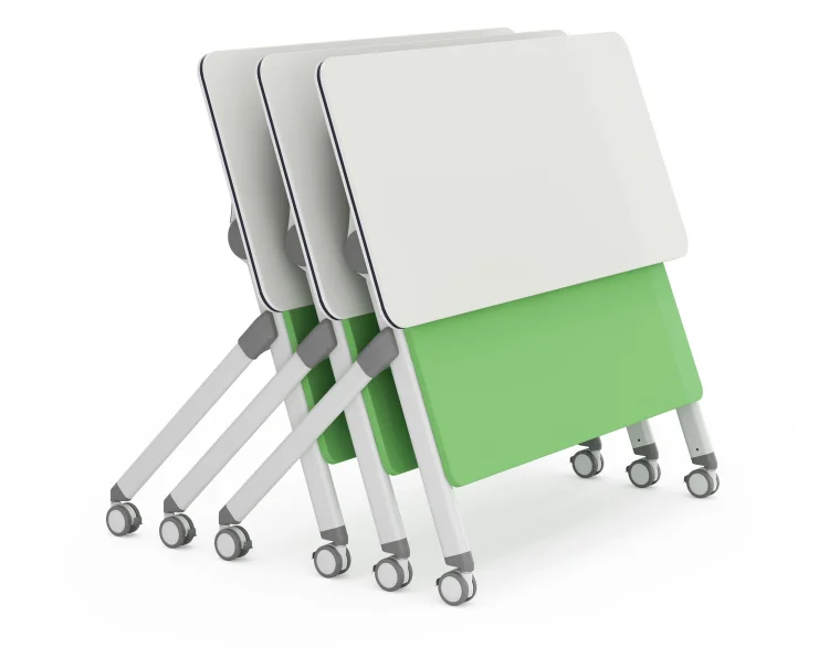 
NAZ FT010 Patented Design Folding Table for Seminar Rooms and Conference Halls 