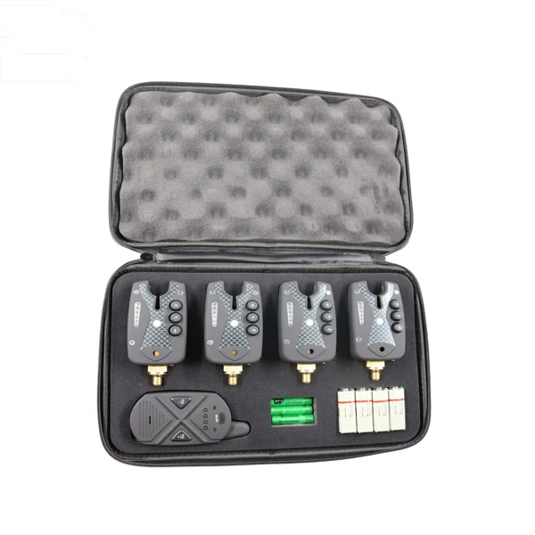 fishing alarm smart suitable electronic wireless JZH-RF998C 4+1 carp fishing bite alarm with CE certificates