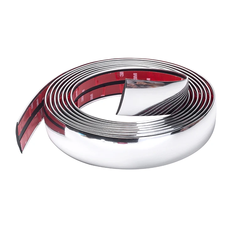 
Chrome Car Body Door Edge Lip Protector Decor Moulding Trim Molding Strips 