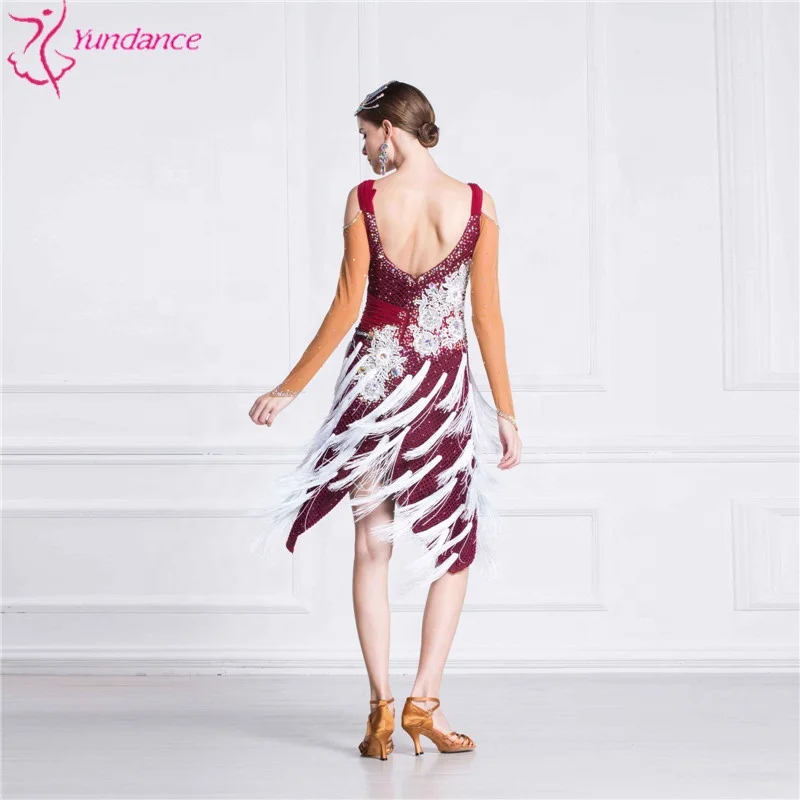 L-18280 Wholesale latin dance dress sexy latin dress dance for adult latin american dancing dresses