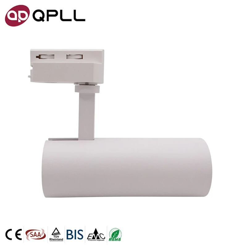 Modern Design Commercial Adjustable Beam Angle 30W COB LED dali dimmable Track Light