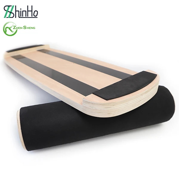 Zhensheng custom printed wooden balance board