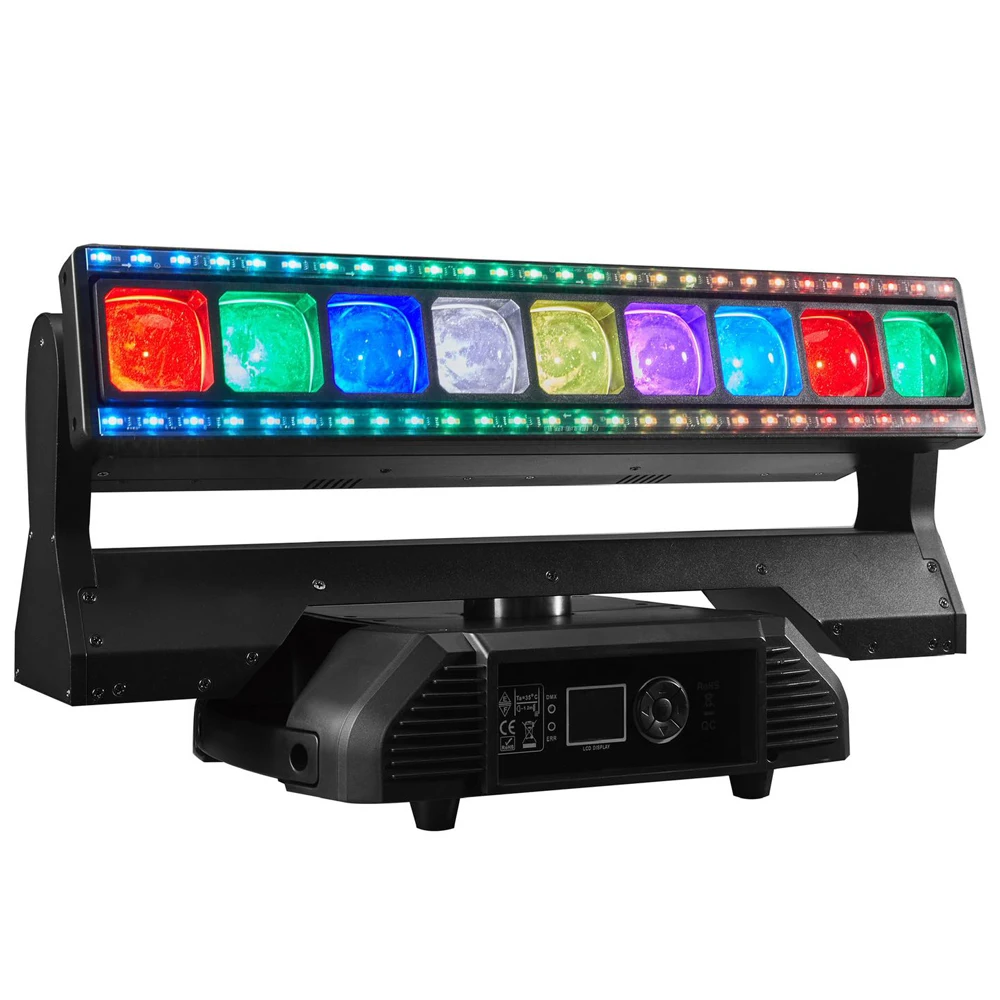 High POwer 9x40W DJ Zoom Strobe Beam Light New Moving Head DMX Stage ing Equipment for Nightclub Disco Music bar
