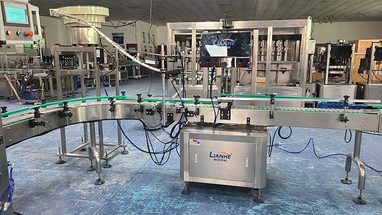 Good Quality Dosing Filling Machine Automatic Overflow Filler Capping Labeling Line for High Foaming Products