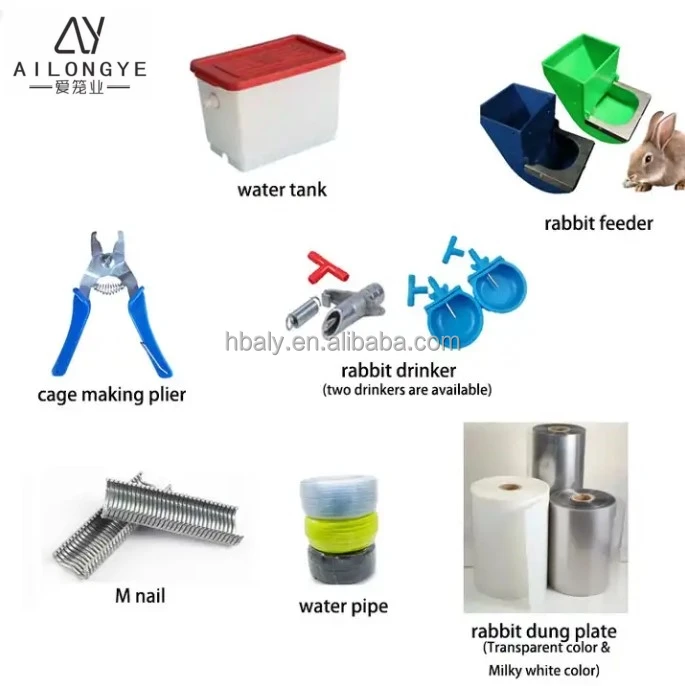 Высококачественная 9-битная клетка для кроликов со сроком службы от 10 до 15 лет произведена в